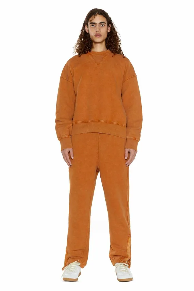 NTRLS Rust Orange Crew Neck Sweatshirt Stone WomenMen Jaded London