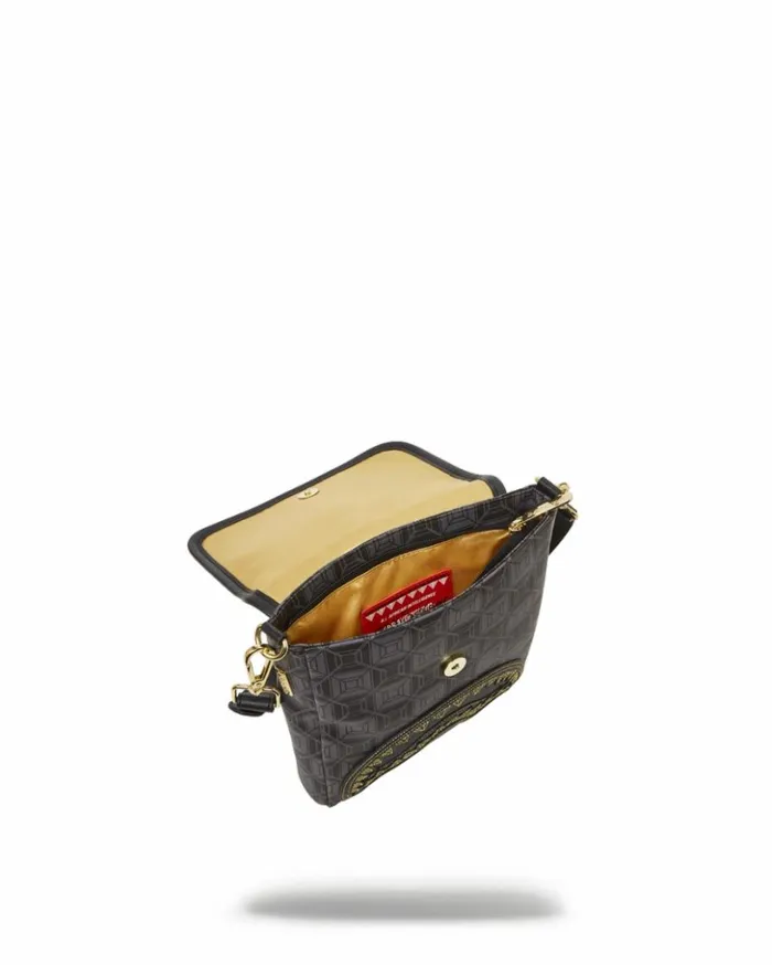 OBSIDIAN STUNNER Ai6 SANDFLOWER COLLAB LARGE SLING Bags SPRAYGROUND