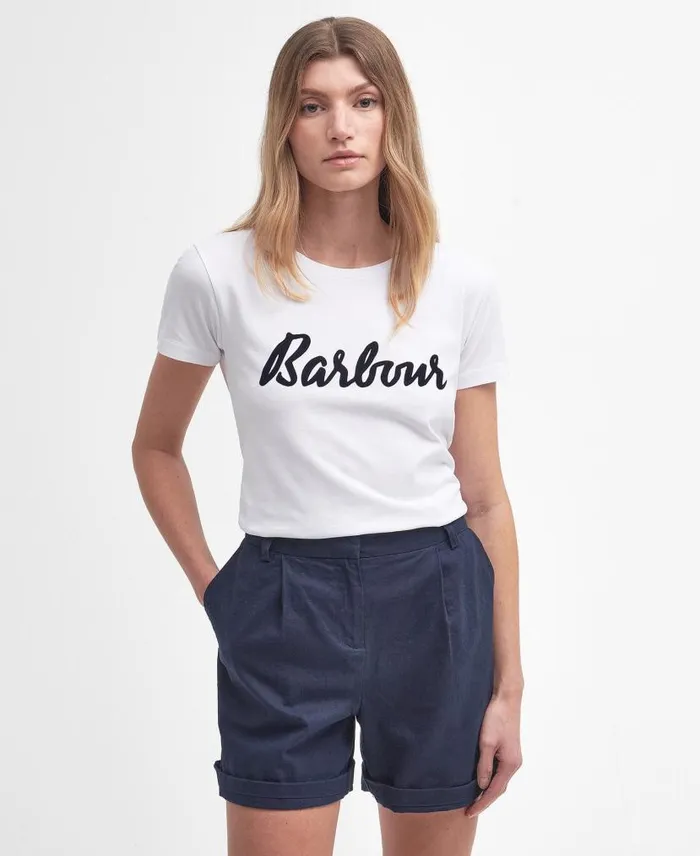Otterburn TShirt Blue Haze Women Barbour TShirts