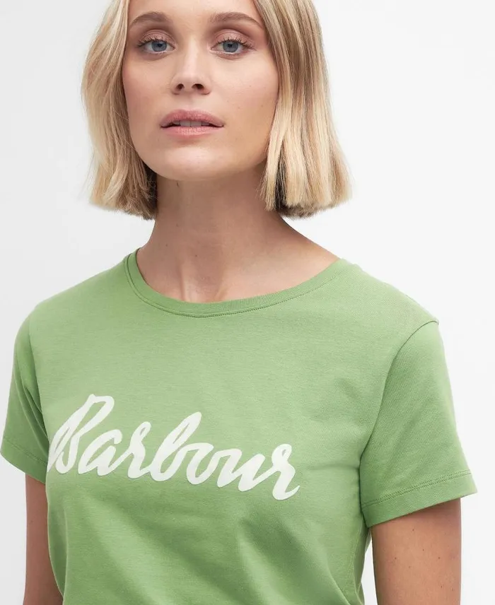Otterburn TShirt Mallow Pink Women Barbour TShirts