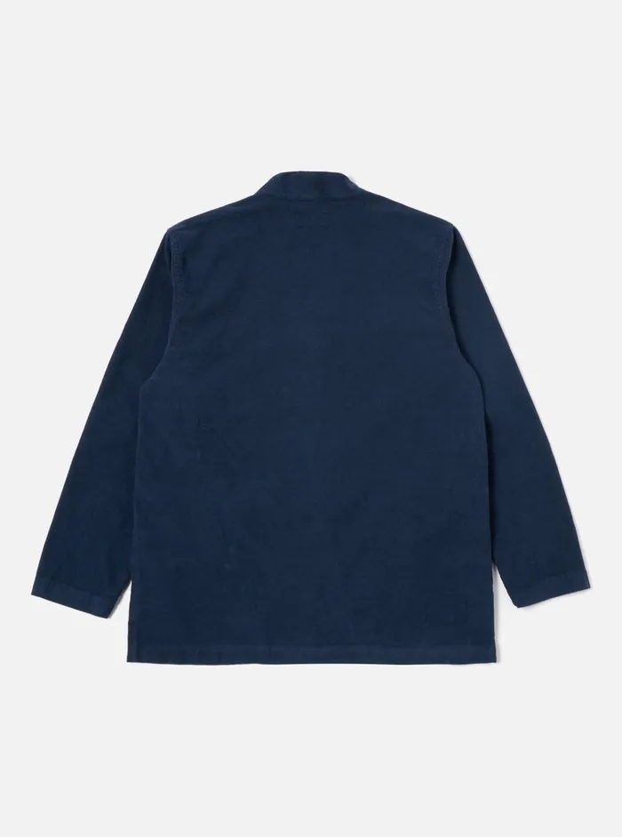 Overshirts Men Universal Works Universal Works Kyoto Work Jacket In Navy Fine Cord