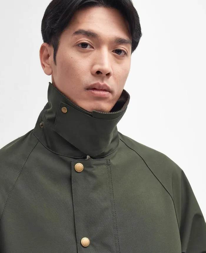 Oversized Burghley Showerproof Jacket Mist Men Barbour Showerproof Jackets