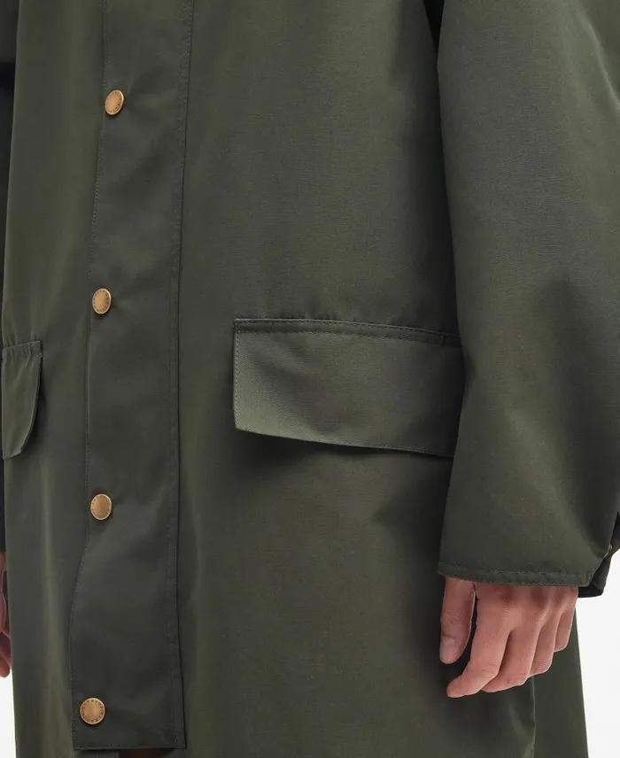 Oversized Burghley Showerproof Jacket Mist Men Barbour Showerproof Jackets