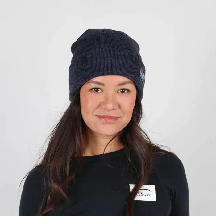 Oxbow Beanie Women Beanie Argon 8211 Deep Marine Chin