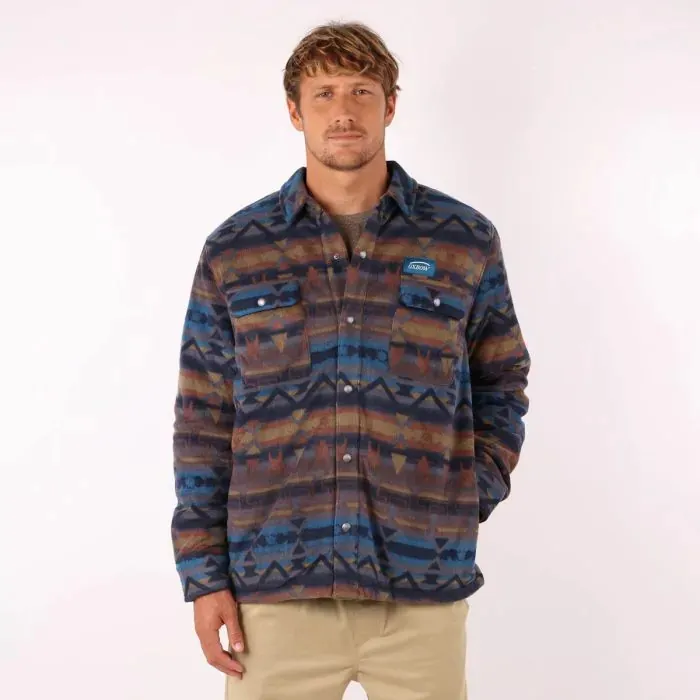 Oxbow Shirt Men Polar Fleece Saudade 8211 Oceano