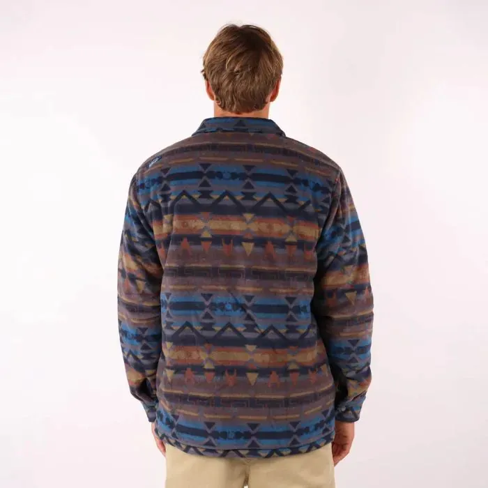 Oxbow Shirt Men Polar Fleece Saudade 8211 Oceano