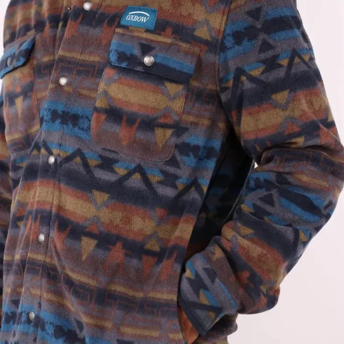 Oxbow Shirt Men Polar Fleece Saudade 8211 Oceano