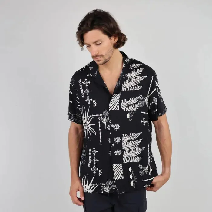 Oxbow Shirt Men Shirt Cloose 8211 Noir