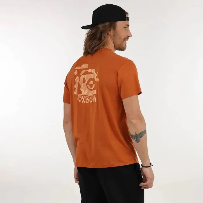 Oxbow Snow And Ski Base Layer Men TeeShirt Meya 8211 Cuivre