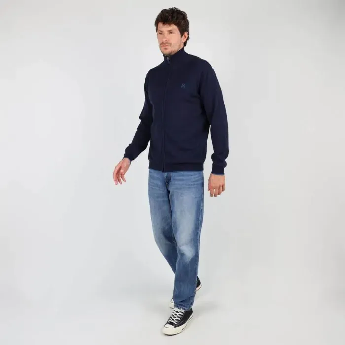 Oxbow Sweater Men Sweater Pezip 8211 Deep Marine Chin
