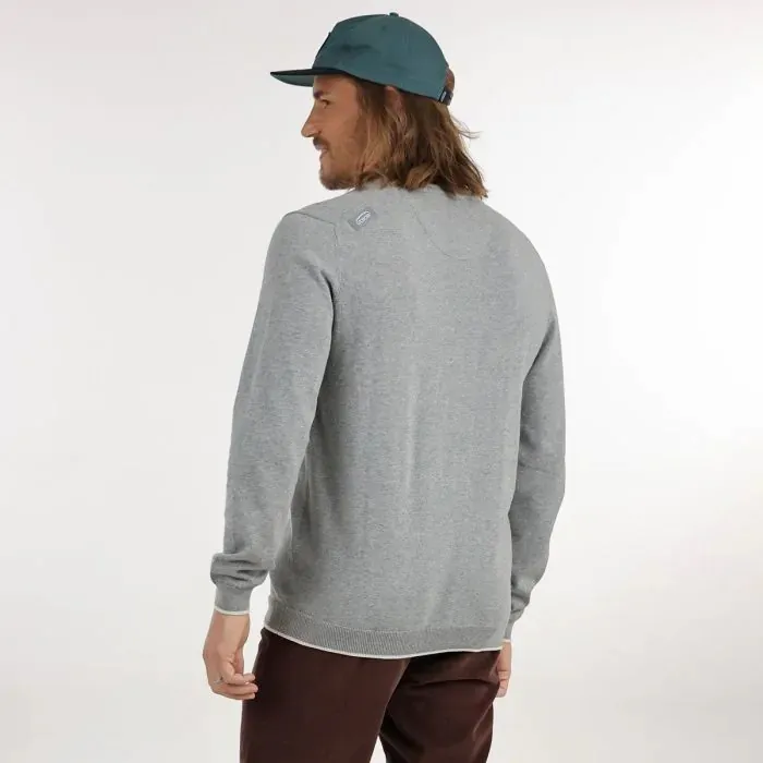 Oxbow Sweater Men Sweater Pivega 8211 Gris Chin