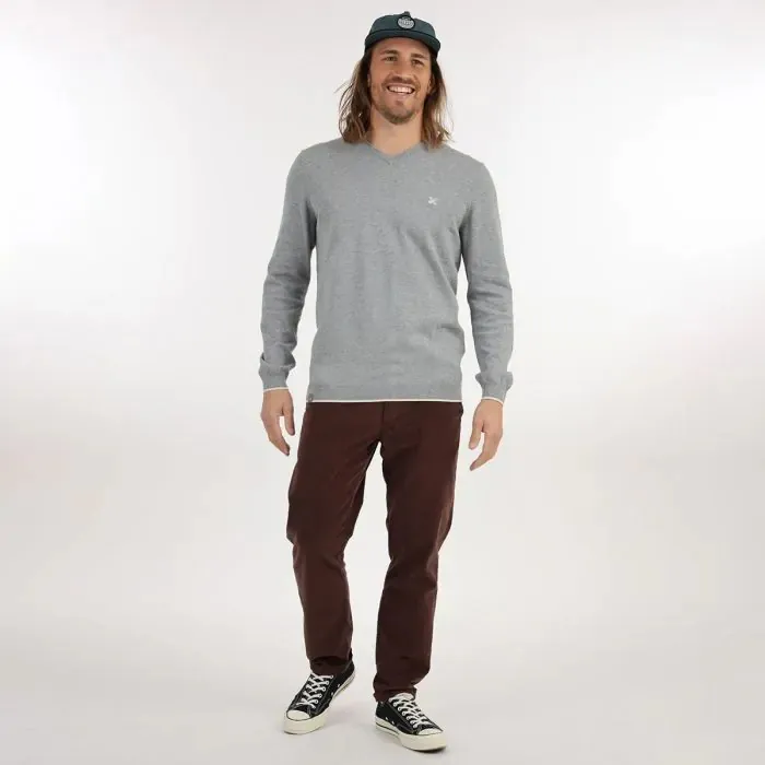 Oxbow Sweater Men Sweater Pivega 8211 Gris Chin