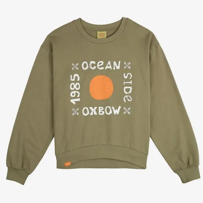 Oxbow Sweatshirt Women Sweatshirt Sarda 8211 Aloe