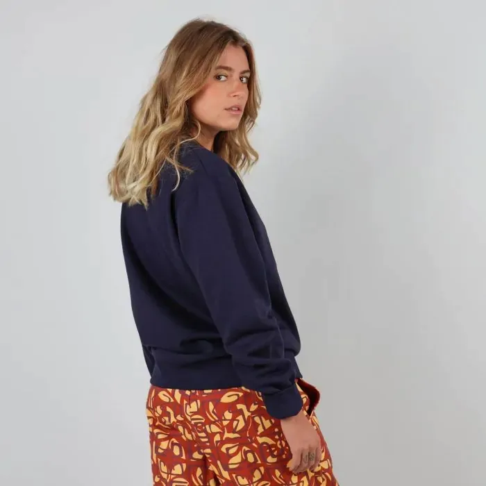 Oxbow Sweatshirt Women Sweatshirt Seroni 8211 Deep Marine