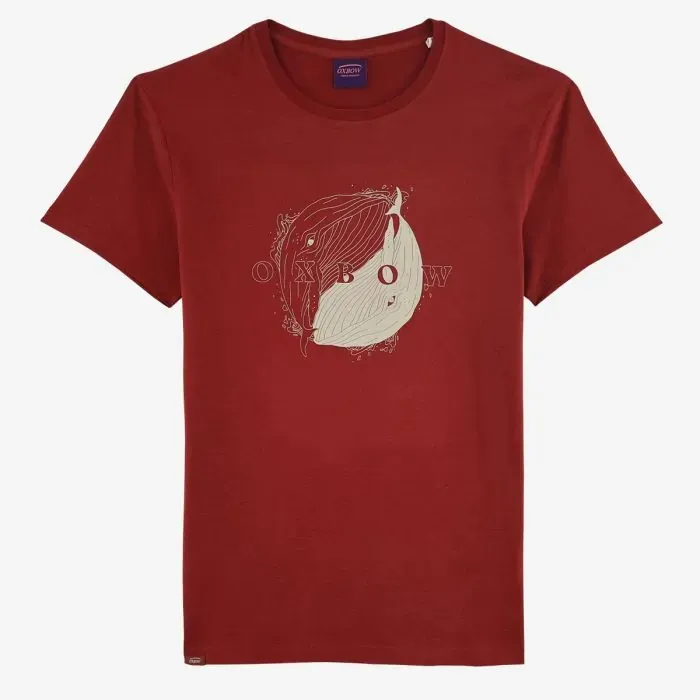 Oxbow TeeShirt Men TeeShirt Taleine 8211 Grenat