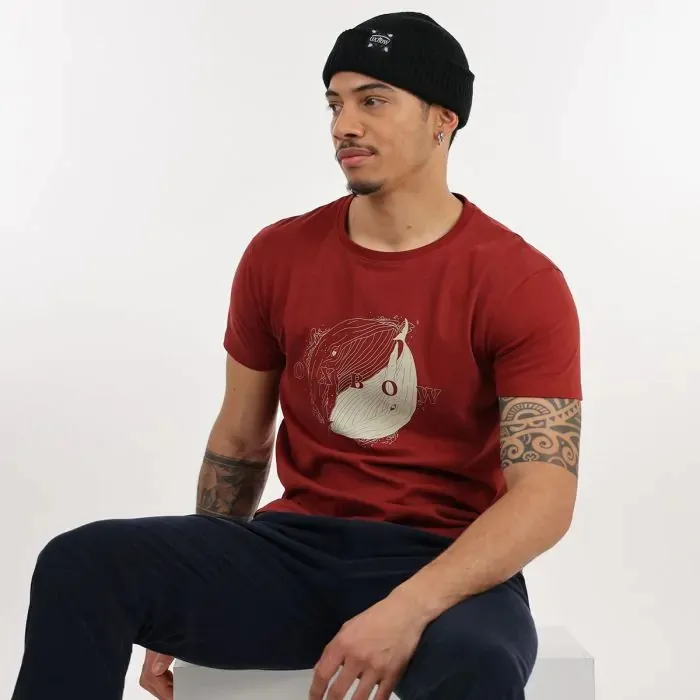 Oxbow TeeShirt Men TeeShirt Taleine 8211 Grenat
