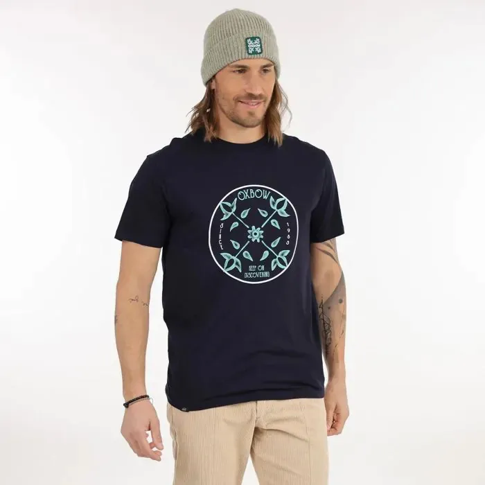 Oxbow TeeShirt Men TeeShirt Tegane 8211 Deep Marine