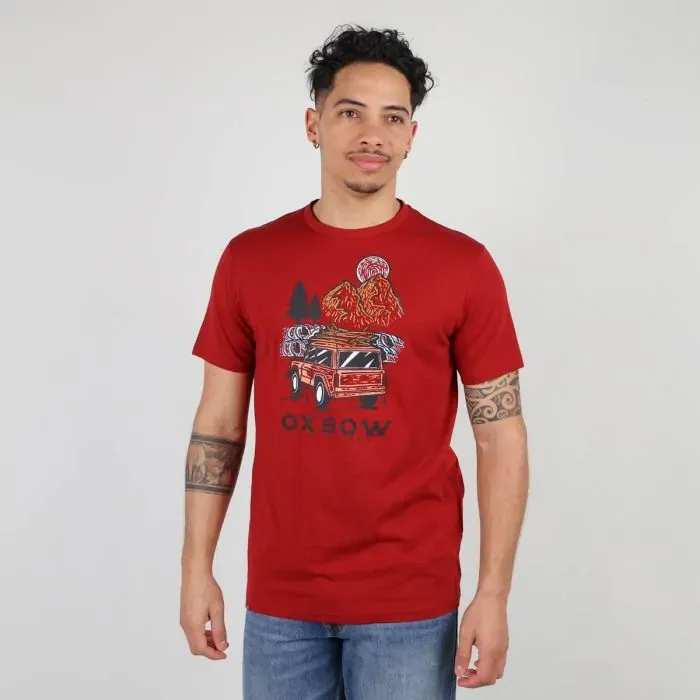 Oxbow TeeShirt Men TeeShirt Treck 8211 Vinho