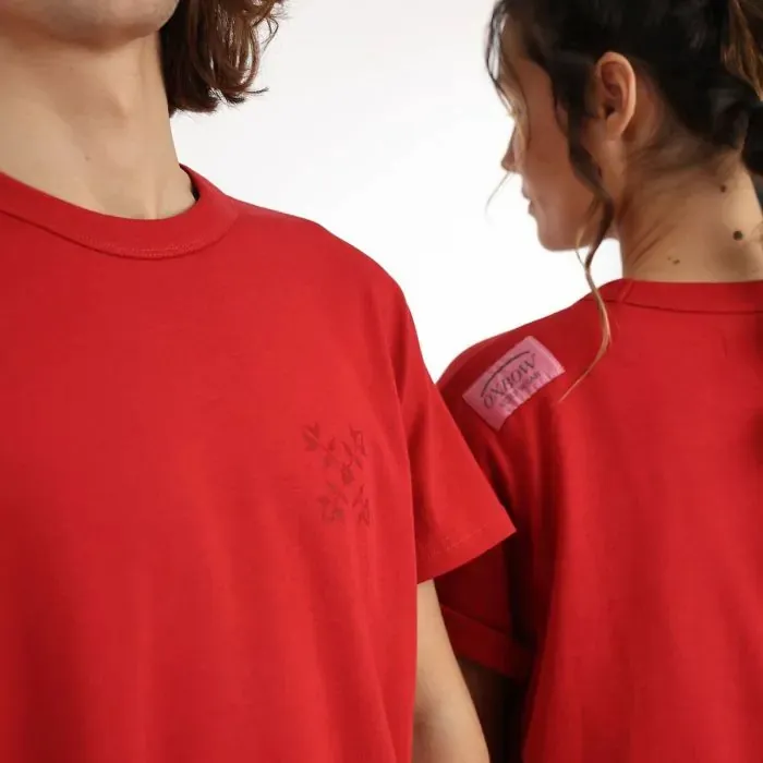 Oxbow TeeShirt MenWomen Collector TeeShirt Pierre 8211 Deep Red