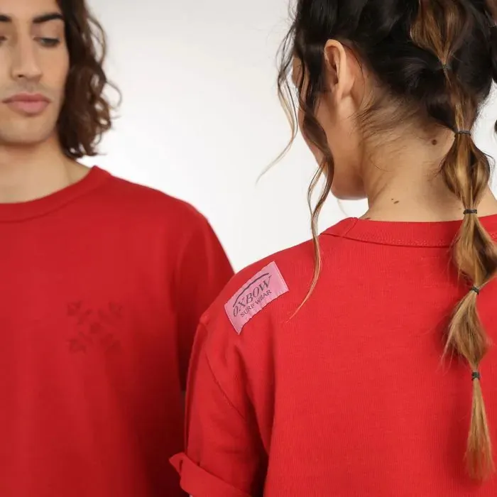 Oxbow TeeShirt MenWomen Collector TeeShirt Pierre 8211 Deep Red