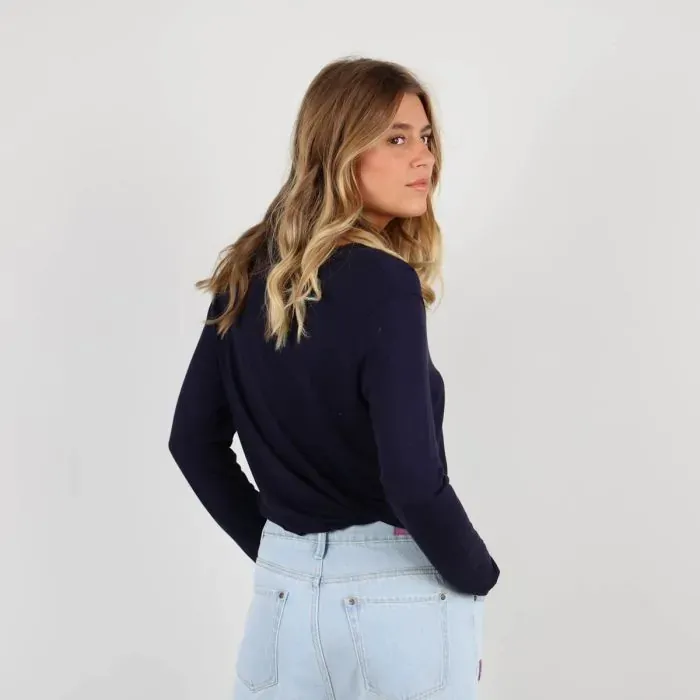 Oxbow TeeShirt Top Women TeeShirt Thamalong 8211 Deep Marine