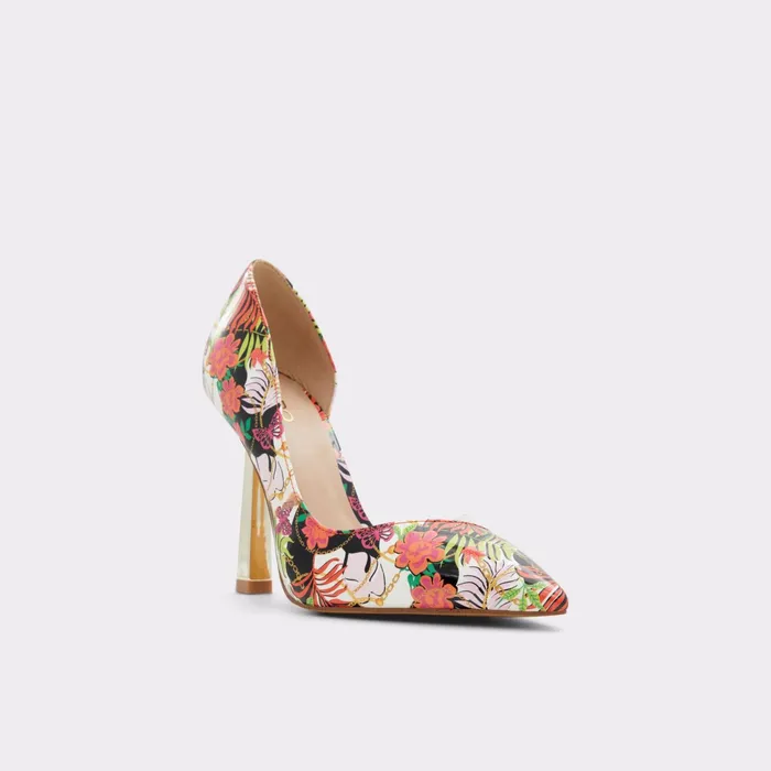 Paisley White Multi Women ALDO Heels