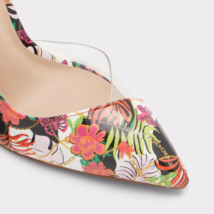 Paisley White Multi Women ALDO Heels