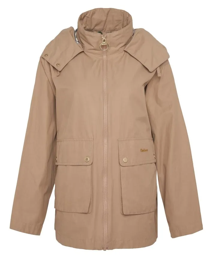 Perez Showerproof Jacket Light Trenchsummer Navyecru Women Barbour Showerproof Jackets