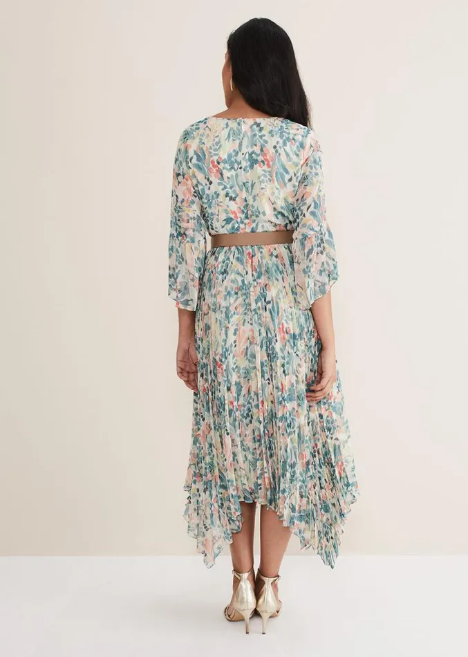 Petite Dani Floral Dress Multicoloured Women Phase Eight Dresses