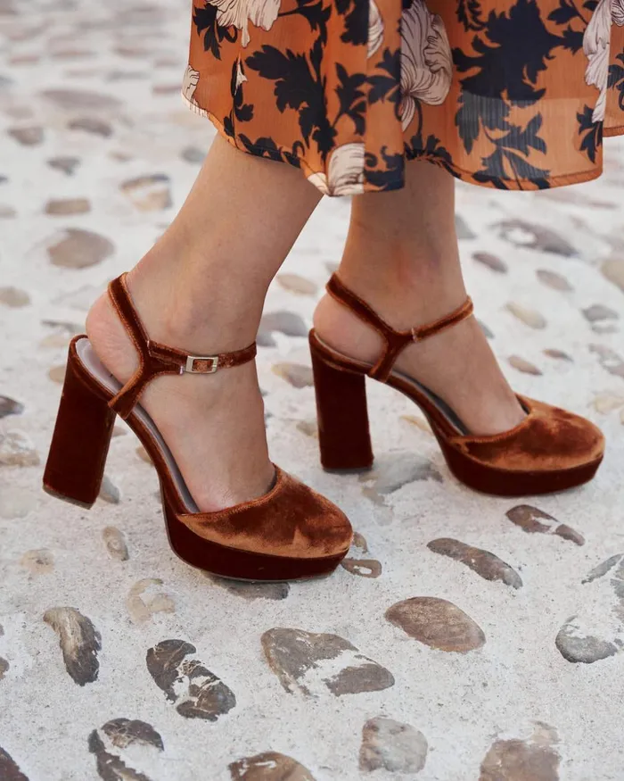 Polin Et Moi Amatil Heel Shoe Leather Women Heels