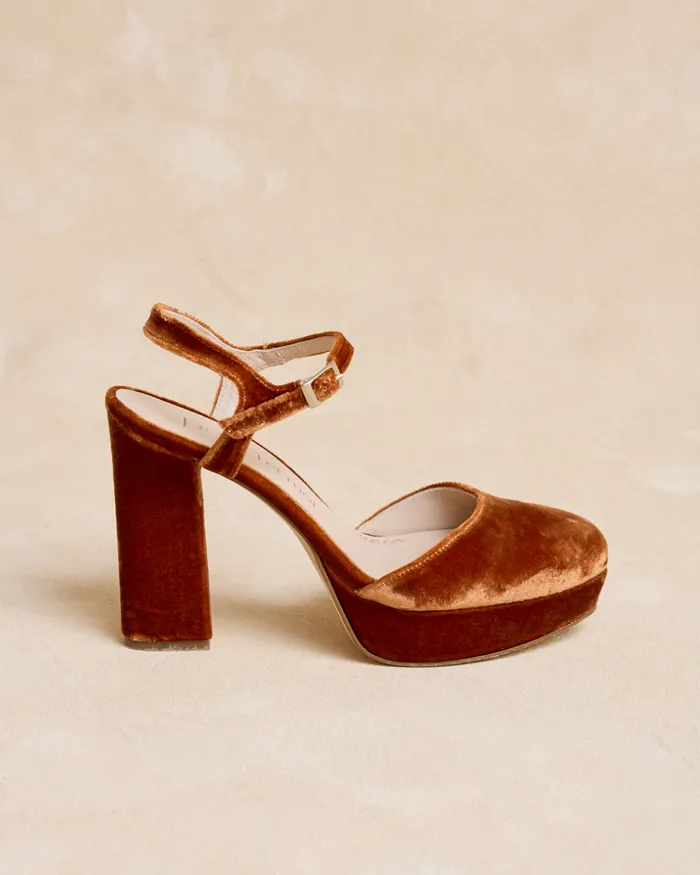 Polin Et Moi Amatil Heel Shoe Leather Women Heels Polin Et Moi Amatil Heel Shoe Leather Women Heels