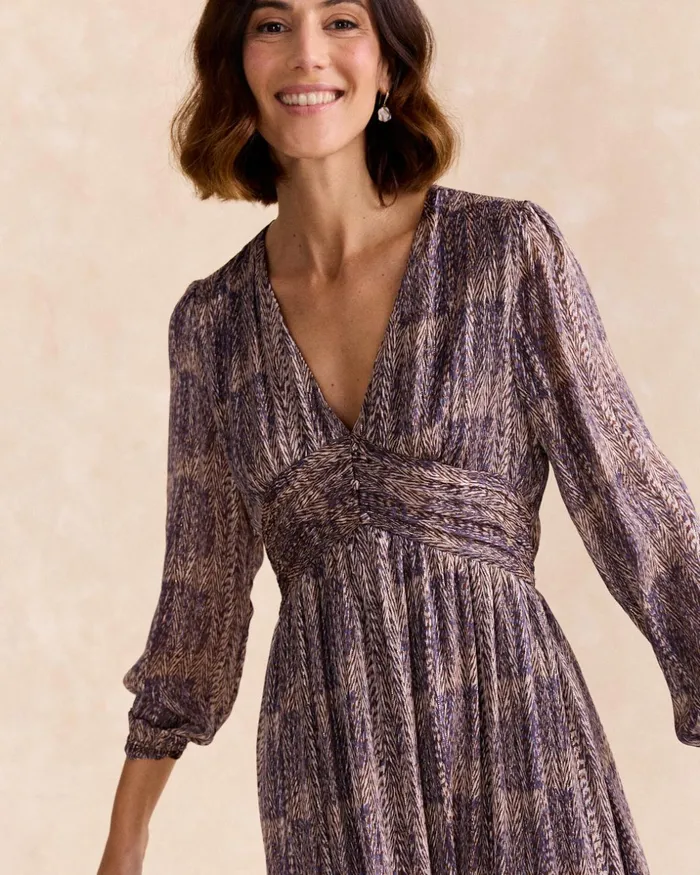 Polin Et Moi Asira Long Dress Purple Women Dresses And Jumpsuits Polin Et Moi Asira Long Dress Purple Women Dresses And Jumpsuits