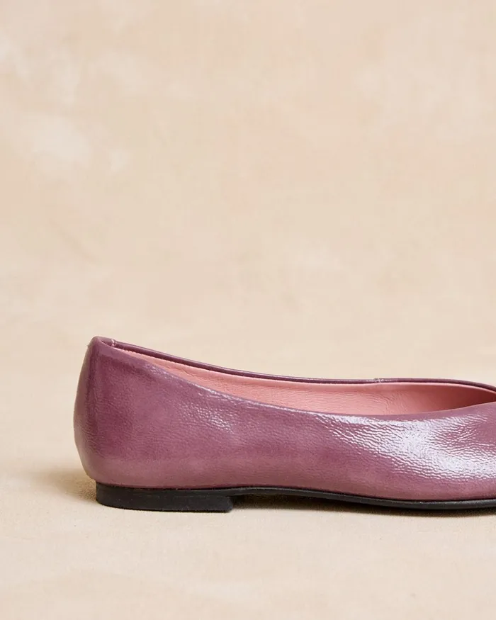 Polin Et Moi Ballet Flats Toe Cap Serina Lilac Women Flats
