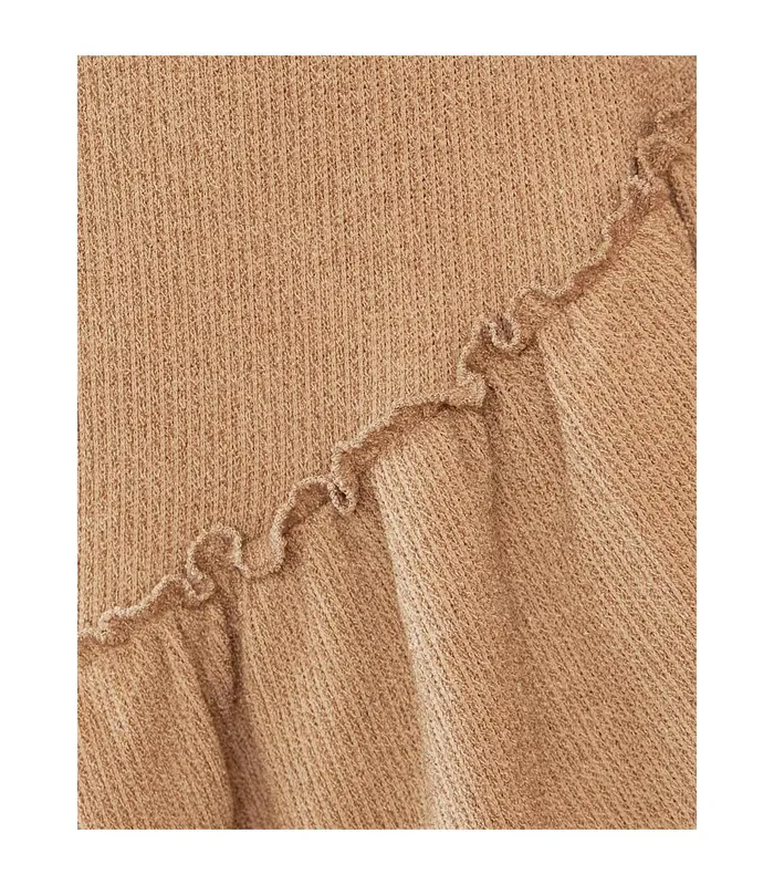 Polin Et Moi Briseida Ruffle Dress Camel Women Dresses And Jumpsuits Polin Et Moi Briseida Ruffle Dress Camel Women Dresses And Jumpsuits