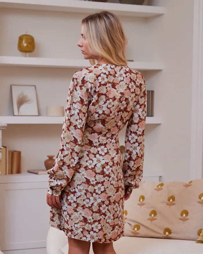 Polin Et Moi Dress Flowers Sybilla Tile Women Dresses And Jumpsuits Polin Et Moi Dress Flowers Sybilla Tile Women Dresses And Jumpsuits
