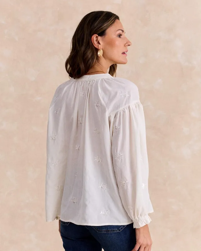 Polin Et Moi Glenia Collar Blouse White Women Blouses And Shirts Polin Et Moi Glenia Collar Blouse White Women Blouses And Shirts