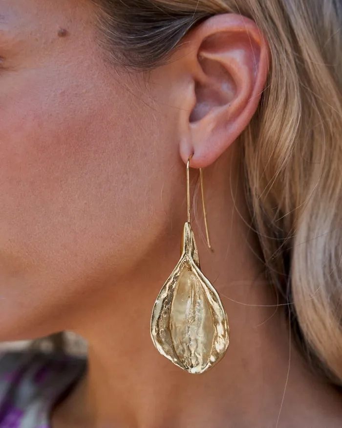 Polin Et Moi Jubia Drop Earrings Whitegold Women Jewelry