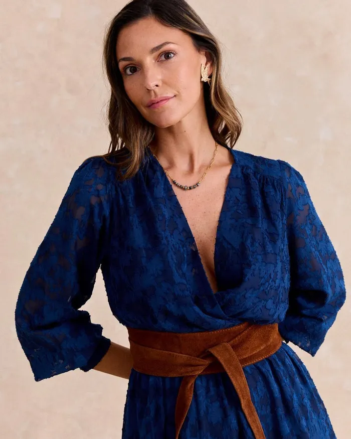 Polin Et Moi Julissa Long Dress Marine Women Dresses And Jumpsuits Polin Et Moi Julissa Long Dress Marine Women Dresses And Jumpsuits