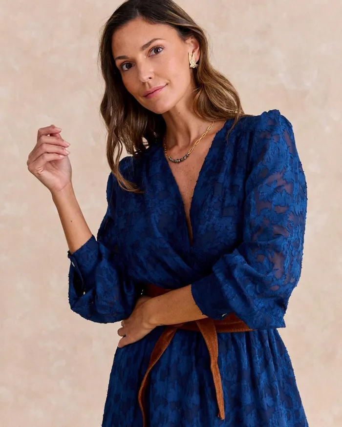 Polin Et Moi Julissa Long Dress Marine Women Dresses And Jumpsuits Polin Et Moi Julissa Long Dress Marine Women Dresses And Jumpsuits