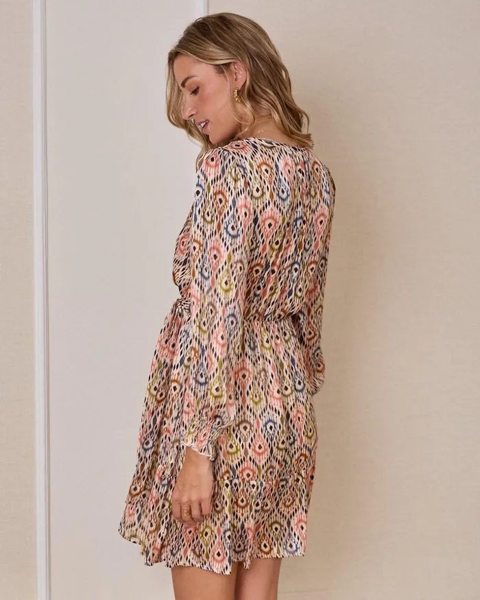 Polin Et Moi Maira Print Dress Raw Women Dresses And Jumpsuits