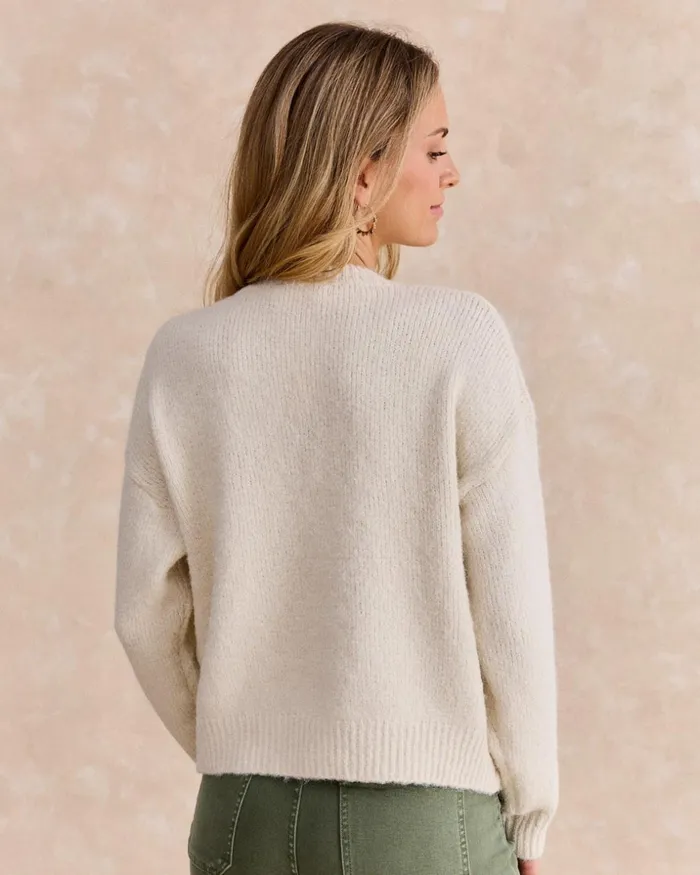 Polin Et Moi Menchu Embroidered Cardigan Raw Women Cardigans And Sweaters Polin Et Moi Menchu Embroidered Cardigan Raw Women Cardigans And Sweaters