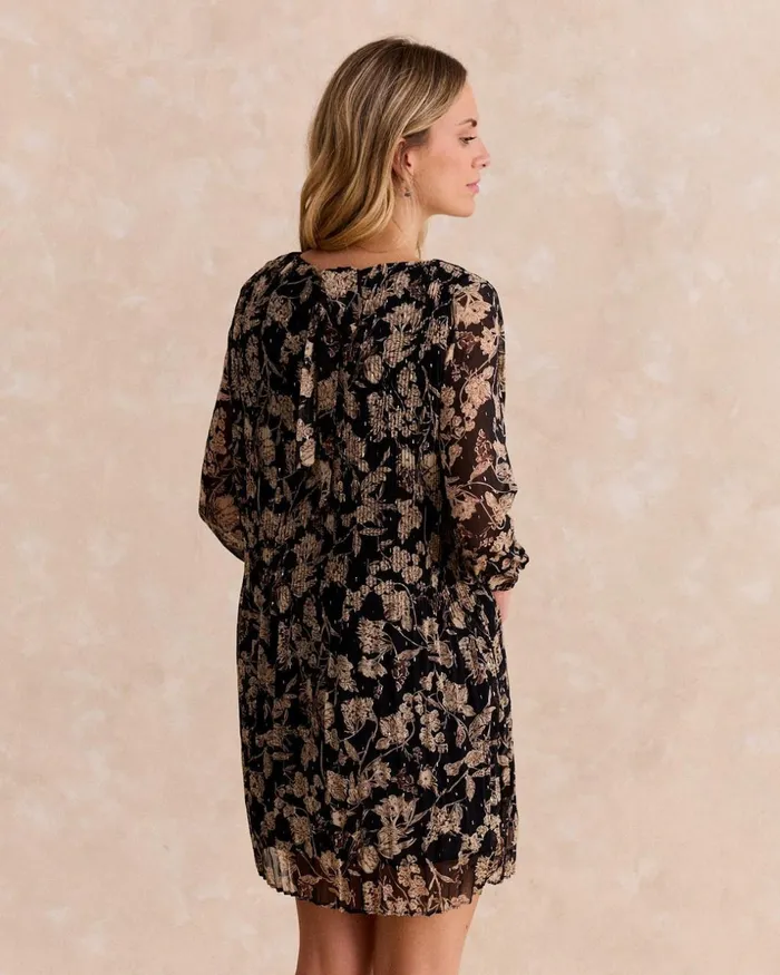 Polin Et Moi Micro Pleated Dress Eleni Black Women Dresses And Jumpsuits Polin Et Moi Micro Pleated Dress Eleni Black Women Dresses And Jumpsuits