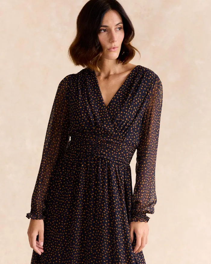 Polin Et Moi Natalia Long Dress Marine Women Dresses And Jumpsuits Polin Et Moi Natalia Long Dress Marine Women Dresses And Jumpsuits
