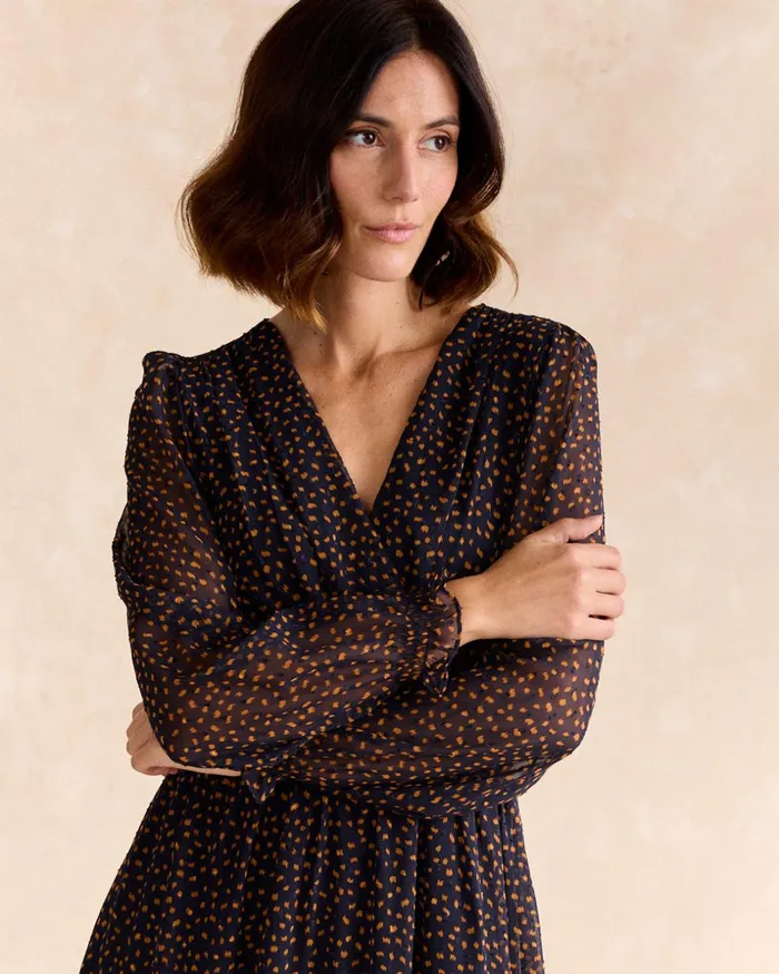 Polin Et Moi Natalia Long Dress Marine Women Dresses And Jumpsuits Polin Et Moi Natalia Long Dress Marine Women Dresses And Jumpsuits