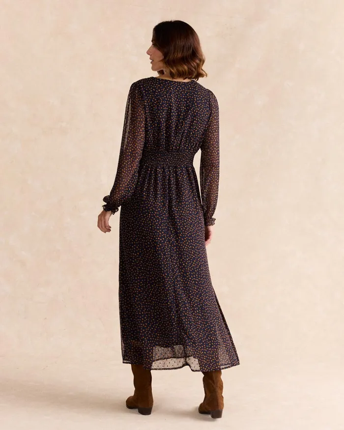 Polin Et Moi Natalia Long Dress Marine Women Dresses And Jumpsuits Polin Et Moi Natalia Long Dress Marine Women Dresses And Jumpsuits