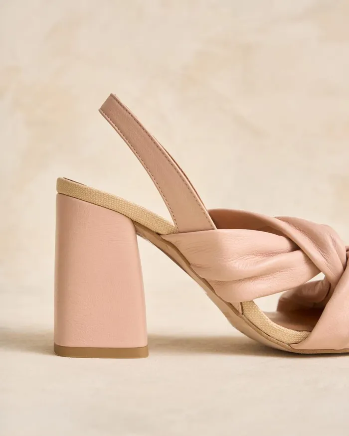 Polin Et Moi Zoi Knot Sandal Nude Women Sandals Polin Et Moi Zoi Knot Sandal Nude Women Sandals