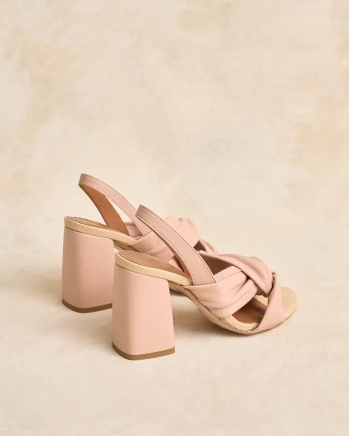 Polin Et Moi Zoi Knot Sandal Nude Women Sandals Polin Et Moi Zoi Knot Sandal Nude Women Sandals