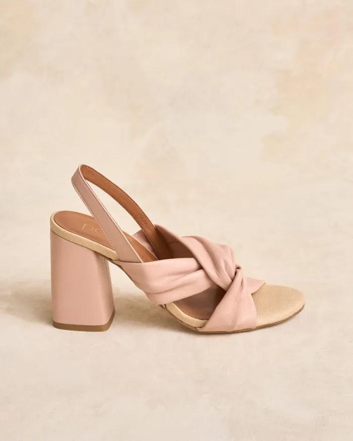 Polin Et Moi Zoi Knot Sandal Nude Women Sandals Polin Et Moi Zoi Knot Sandal Nude Women Sandals