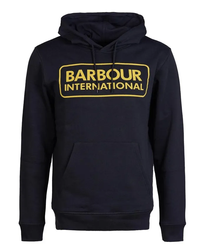 Pop Over Hoodie Pastel Spruce Men Barbour Hoodies and Sweatshirts