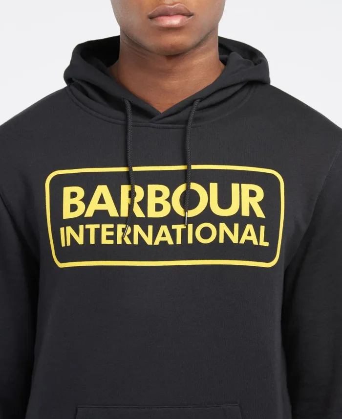 Pop Over Hoodie Pastel Spruce Men Barbour Hoodies and Sweatshirts